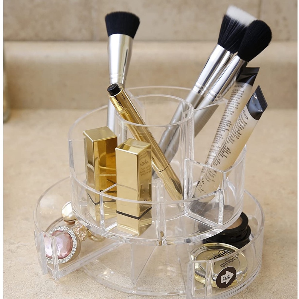 [BINO] 7 Compartment Acrylic Makeup Organizer
